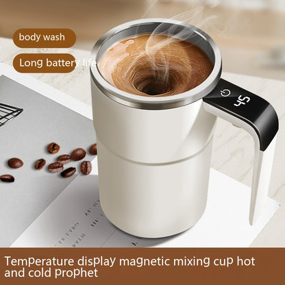 AeroBrew™ Precision-Engineered Magnetic Self-Stirring Mug