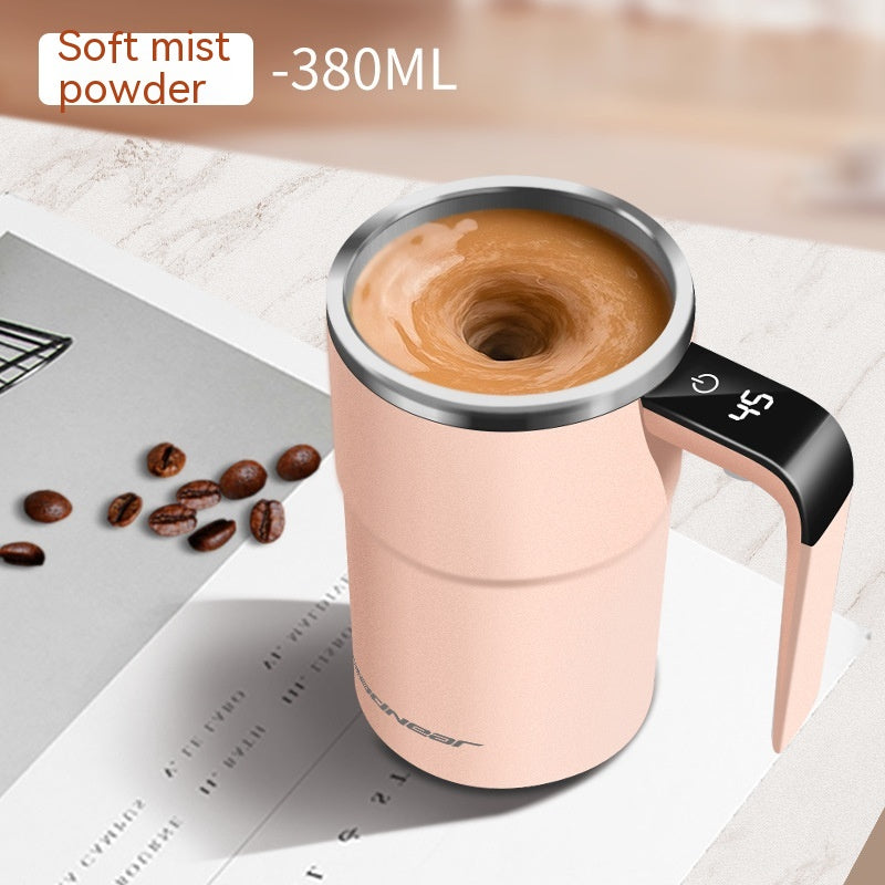 AeroBrew™ Precision-Engineered Magnetic Self-Stirring Mug